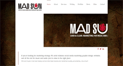 Desktop Screenshot of mad-sun.com